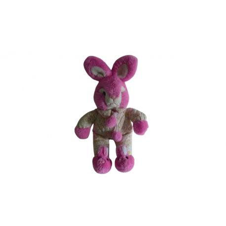 Doudou peluche lapin vintage 44 cm