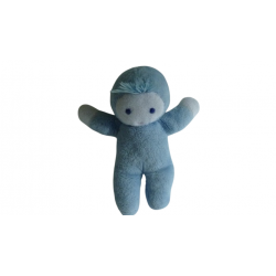 Doudou peluche poupée vintage Clodrey