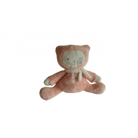 Doudou peluche chat Tex Baby