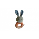 Doudou hochet lapin Auchan