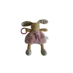 Doudou pantin éveil lapin Poupi BN0112 Baby'Nat