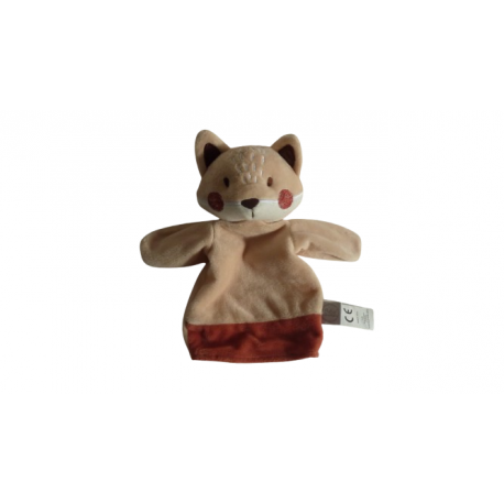 Doudou marionnette renard Bébé Douceur