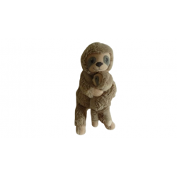 Doudou peluche musicale paresseux et son petit Tex Baby