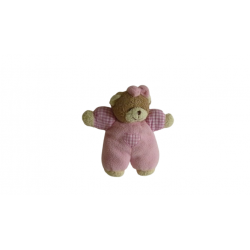 Doudou peluche ours Green Infinity