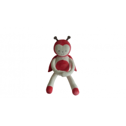 Doudou peluche coccinelle sans couverture Obaibi