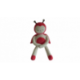 Doudou peluche coccinelle sans couverture Obaibi