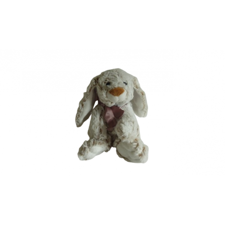 Doudou peluche lapin 22 cm