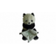 Doudou peluche mouchoir panda Doho International