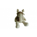 Doudou peluche renne élan L Dake