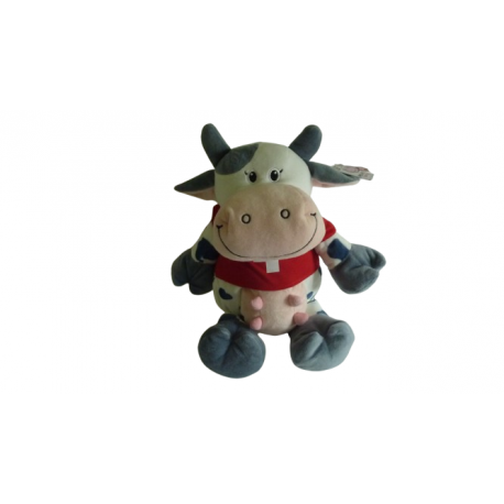 Doudou peluche vache Milky Fmily