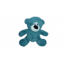 Doudou peluche ours 23 cm vert CN Sandy