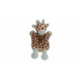 Doudou marionnette girafe Savane BN0397 Baby'Nat