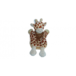 Doudou marionnette girafe Savane BN0397 Baby'Nat