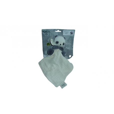 Doudou peluche mouchoir panda Kaloo