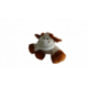 Doudou peluche vache Sandy