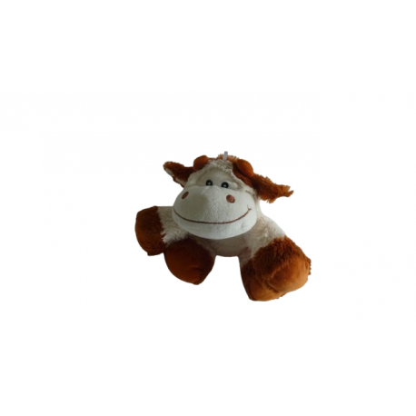 Doudou peluche vache Sandy