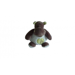 Doudou peluche musicale hippopotame Bazile Baby'Nat