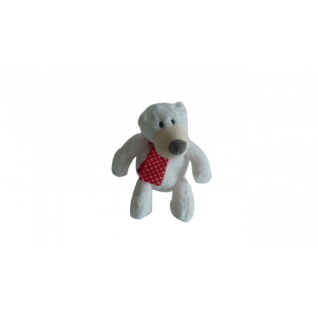 Doudou peluche ours 17 cm comme neuf Primatis