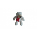 Doudou peluche ours 17 cm comme neuf Primatis