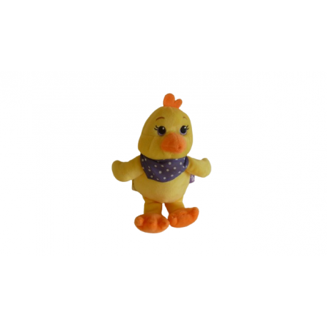 Doudou peluche poussin Milka