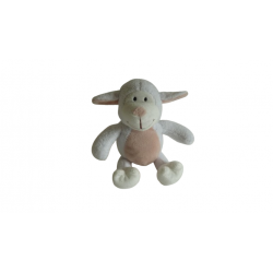 Doudou peluche mouton 25 cm Wergona