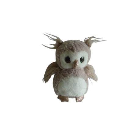 Doudou peluche chouette hibou 29 cm Doho International