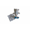 Doudou peluche mouchoir ours Sucre d'Orge