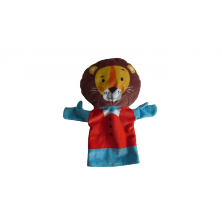 Doudou marionnette lion Zeeman