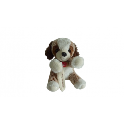 Doudou peluche chien St Bernard Val Thorens