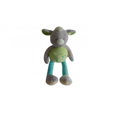 Doudou peluche mouton 41 cm comme neuf Doukidou