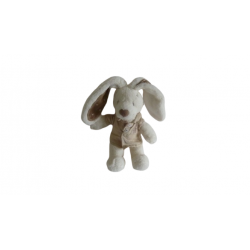 Doudou peluche lapin comme neuf Pommette